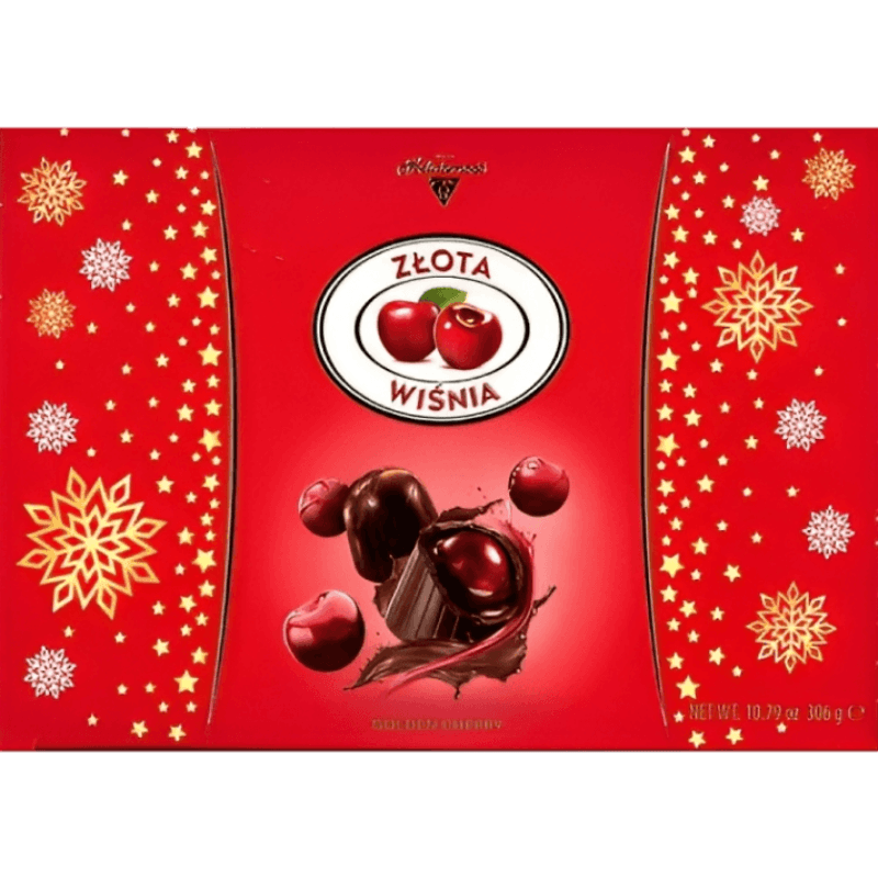 Solidarnosc Golden Cherries Box - Złota Wiśnia (306g) - Pierogi Store