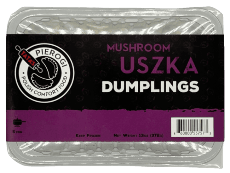 Tatas Mushroom Uszka Dumplings - Uszka z Grzybami (372g) - Pierogi Store