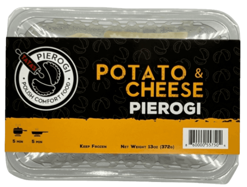 Tatas Pierogi Potato & Cheese - Pierogi Ruskie (372g) - Pierogi Store