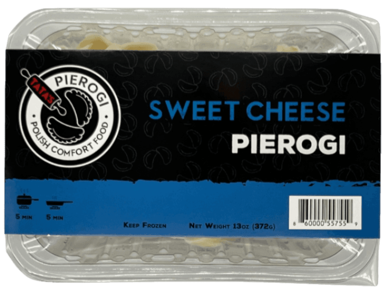 Tatas Pierogi Sweet Cheese Pierogi - Pierogi ze Slodkim Serem (372g) - Pierogi Store
