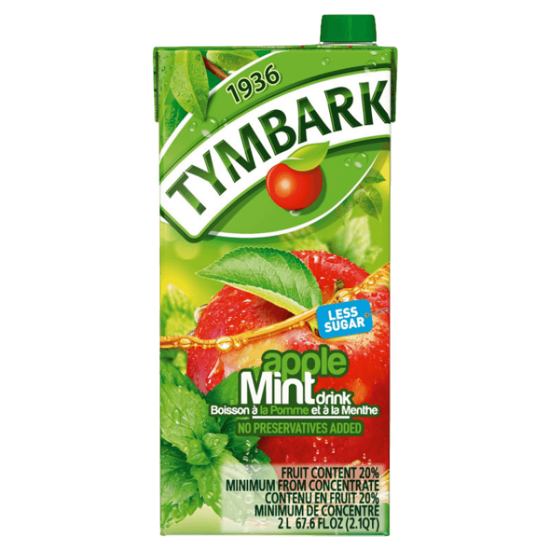 Tymbark Apple & Mint Drink - Tymbark Jablkowo Mietowy (1L) - Pierogi Store