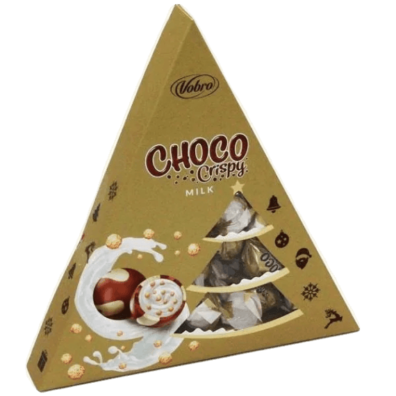 Vobro Choco Crispy Milk Chocolates (112g) - Pierogi Store