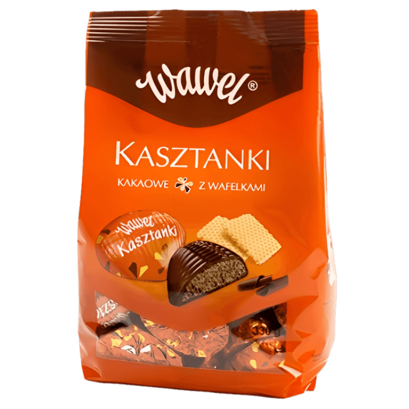 Wawel Kasztanki Chocolates - Czekoladki Kasztanki (330g) - Pierogi Store