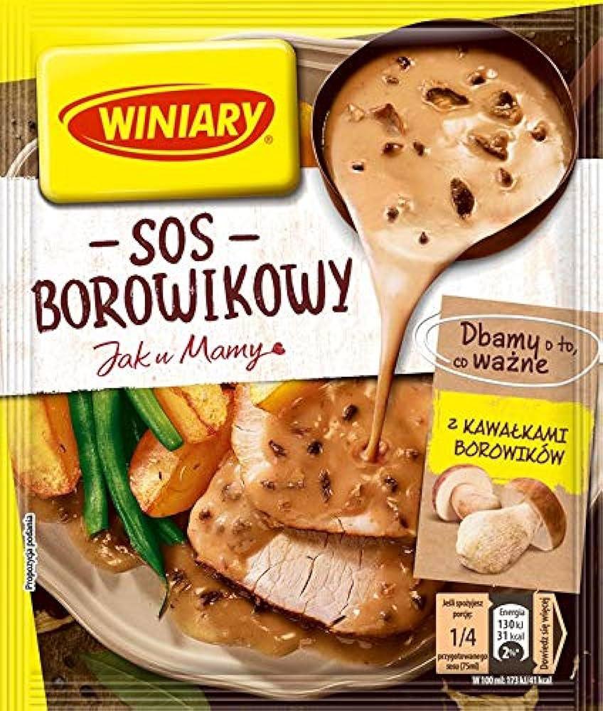 Winiary Boletus Sauce - Sos Borowikowy (33g) - Pierogi Store