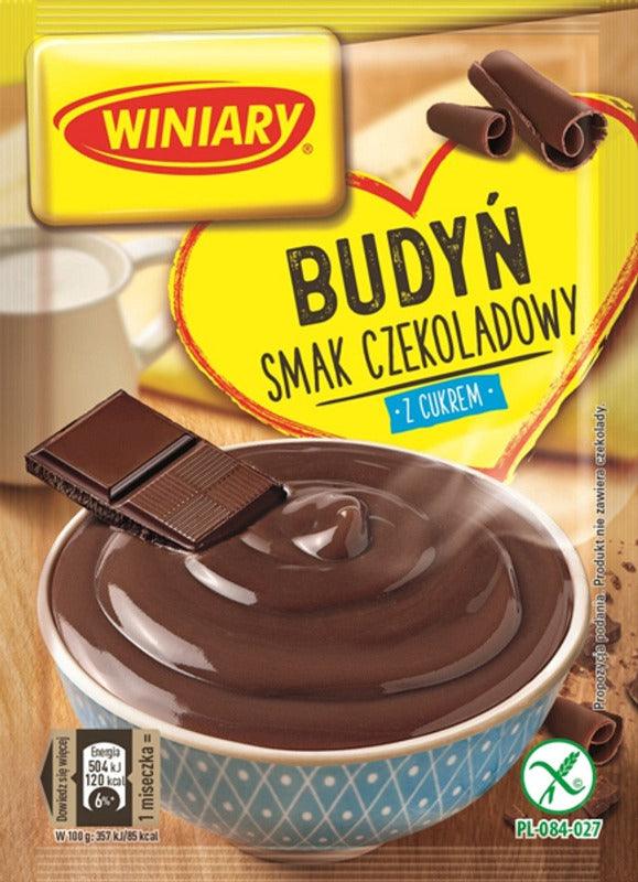 Winiary Chocolate Pudding - Budyń Czekoladowy (38g) - Pierogi Store