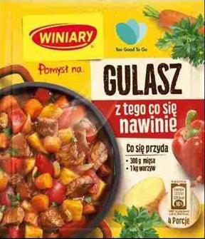 Winiary Goulash Mix- Pomysł na Gulasz z Tego co się Nawinie (42g) - Pierogi Store
