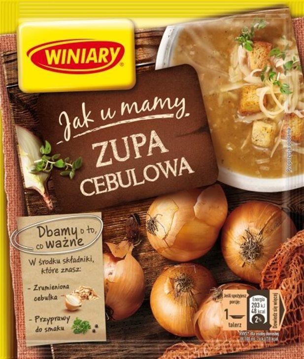 Winiary Jak u Mamy Onion Soup - Zupa Cebulowa (31g) - Pierogi Store