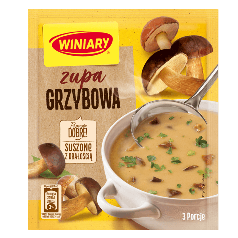 Winiary Mushroom Soup - Zupa Grzybowa (48g) - Pierogi Store