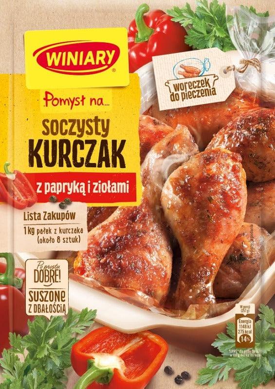 Winiary Paprika Chicken Sauce - Soczysty Kurczak (28g) - Pierogi Store