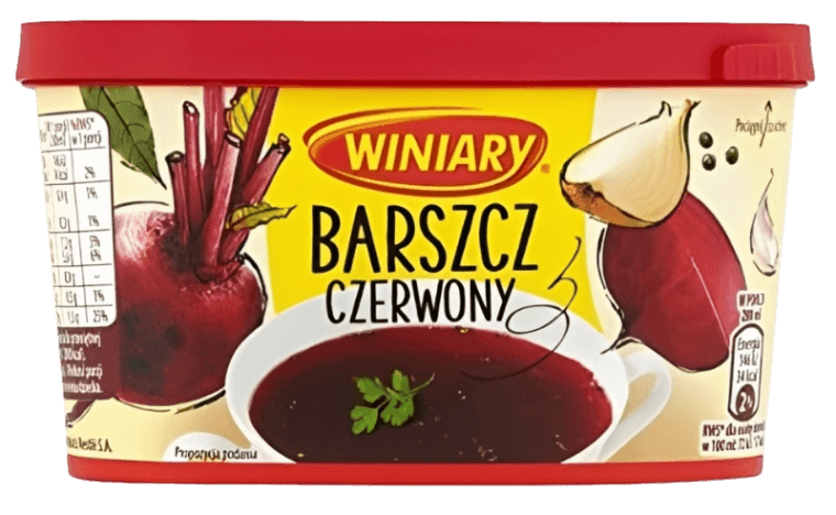 Winiary Red Borscht Instant Soup - Barszcz Czerwony w Proszku (170g) - Pierogi Store