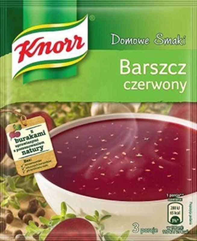 Knorr Red Borscht Instant Soup - Barszcz Czerwony w Proszku (53g) - Pierogi Store