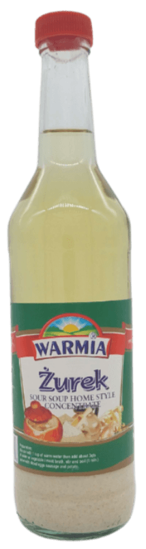 a bottle of Warmia Zurek.